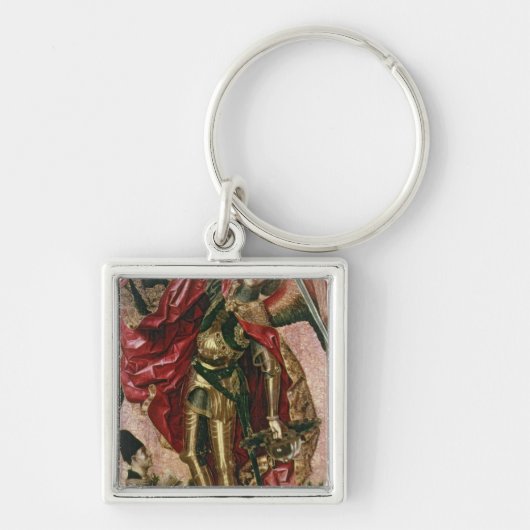 St. Michael en de Dragon Sleutelhanger (Voorkant)