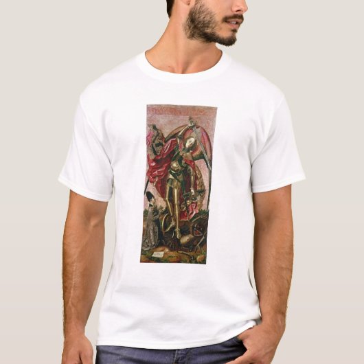 St. Michael en de Dragon T-shirt (Voorkant)