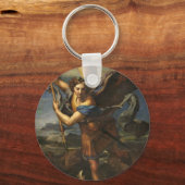 St. Michael en de Satan - Raphael Sleutelhanger (Voorkant)