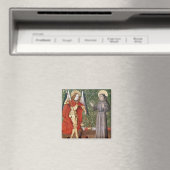 St. Michael en St. Francis of Assisi, c.1480 Magneet (Insitu (Vaatwasser))