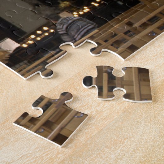 St. Michael en St. Gudula Cathedral, Brussel Legpuzzel (Zijkant)