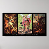 St. MICHAEL HET ARCHANGEL COLLECTIE Poster (Voorkant)
