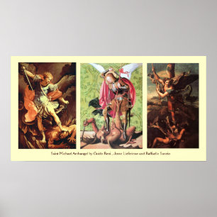 St. MICHAEL HET ARCHANGEL COLLECTIE Poster