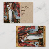 ST. MICHAEL IN DE LAATSTE RECHTSPERIODE Gold Metal Visitekaartje (Voorkant / Achterkant)