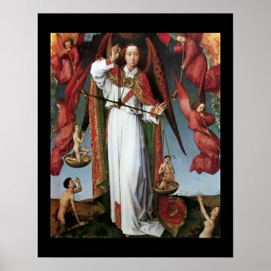 ST. MICHAEL IN HET LAATSTE ARREST POSTER (Voorkant)
