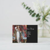 ST. MICHAEL IN HET LAATSTE ARREST VISITEKAARTJE (Staand voorkant)