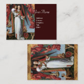 ST. MICHAEL IN HET LAATSTE OORDEEL VISITEKAARTJE (Voorkant / Achterkant)
