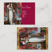ST. MICHAEL IN HET LAATSTE OORDEEL VISITEKAARTJE (Voorkant / Achterkant)