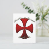 St. Michael - Iron Cross Briefkaart (Staand voorkant)