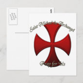 St. Michael - Iron Cross Briefkaart (Voorkant / Achterkant)
