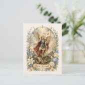 St. Michael Katholieke Bemoedigingsgebed Briefkaart (Staand voorkant)