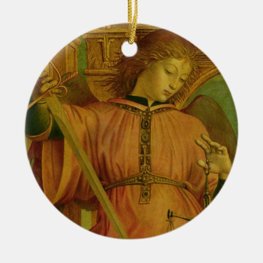 St. Michael Keramisch Ornament (Voorkant)
