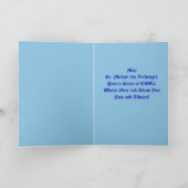 St. Michael (M 09) EMS/EMT Blessings Card Kaart (Binnen)