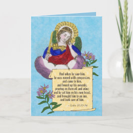 St. Michael (M 09) EMS/EMT Blessings Card Kaart