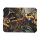 St. Michael Overweldigend the Demon, 1518 Magneet (Horizontaal)