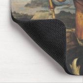 St. Michael Overweldigend the Demon, 1518 Muismat (Hoek)