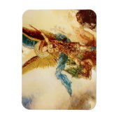“St. Michaël overwint Satan” door Gustave Moreau Magneet (Verticaal)