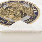 St. Michael, Patron Saint of Policemen Sherpa Deken (3/4)