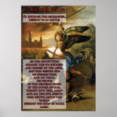 St. Michael Prayer Poster (Voorkant)
