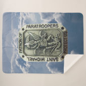 St. MICHAEL Sherpa Deken (Voorkant (horizontaal))