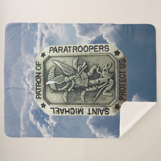 St. MICHAEL Sherpa Deken (Voorkant (horizontaal))