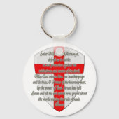 St. Michael - Shield Sleutelhanger (Voorkant)