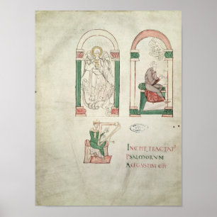 St. Michael, St. Augustine en St. David Poster
