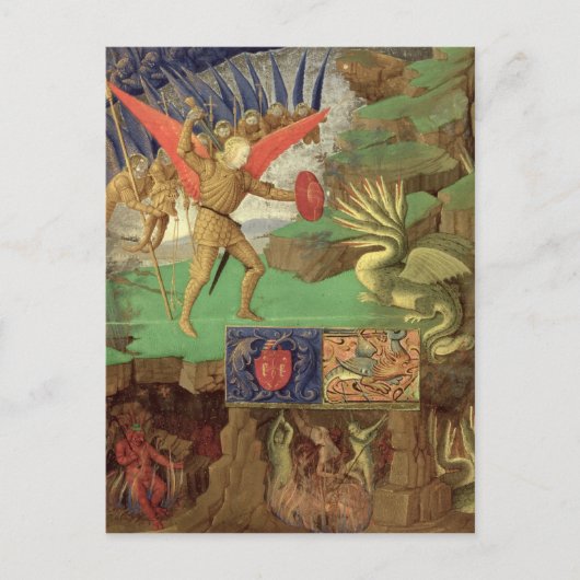 St. Michael Sting the Dragon Briefkaart (Voorkant)