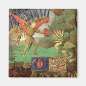 St. Michael Sting the Dragon Magneet (Voorkant)