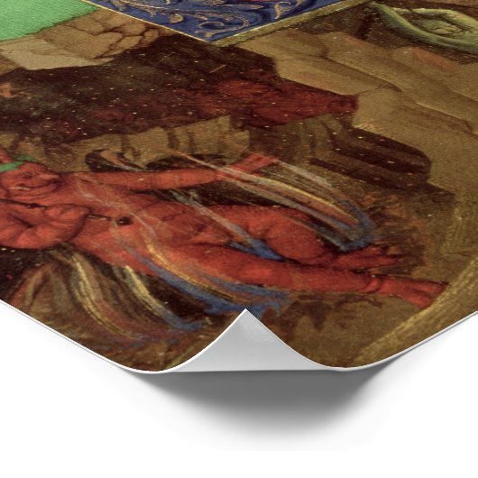 St. Michael Sting the Dragon Poster (Hoek)