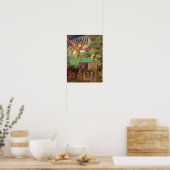 St. Michael Sting the Dragon Poster (Keuken)