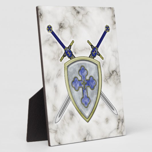 St. Michael - Swords and Shield Fotoplaat (Zijkant)