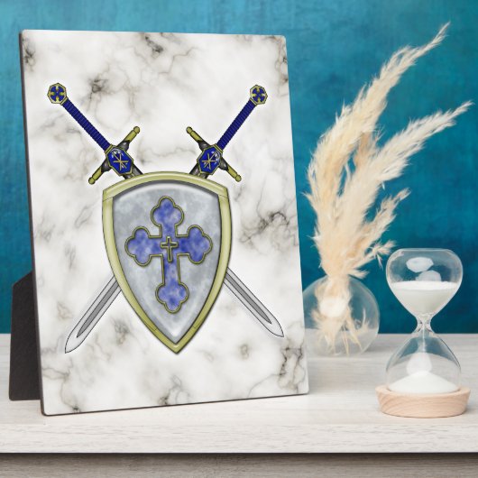 St. Michael - Swords and Shield Fotoplaat (Zijkant)