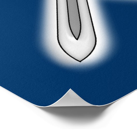 St. Michael - Swords and Shield Poster (Hoek)