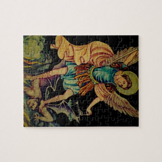St. Michael the Arch Angel Puzzle Legpuzzel (Horizontaal)