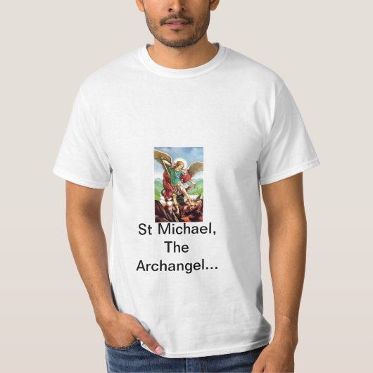 st. Michael the Arch angel T-shirt (Voorkant)