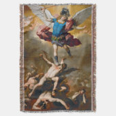St Michael the Archangel 13B Throw Blanket Deken (Voorkant Verticaal)