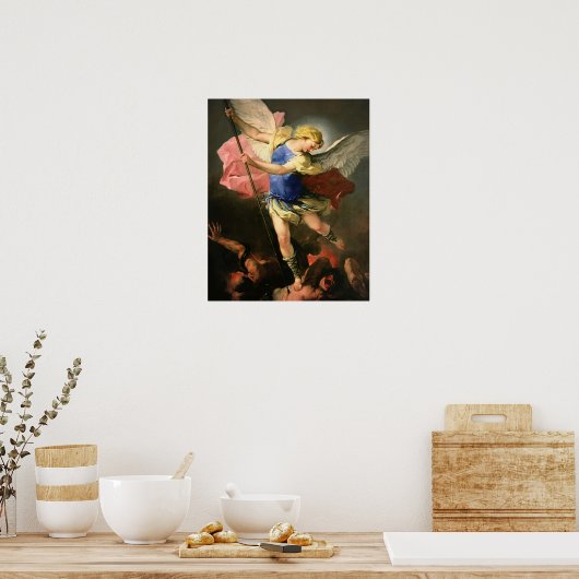 St. Michael the Archangel 21 Poster (Keuken)