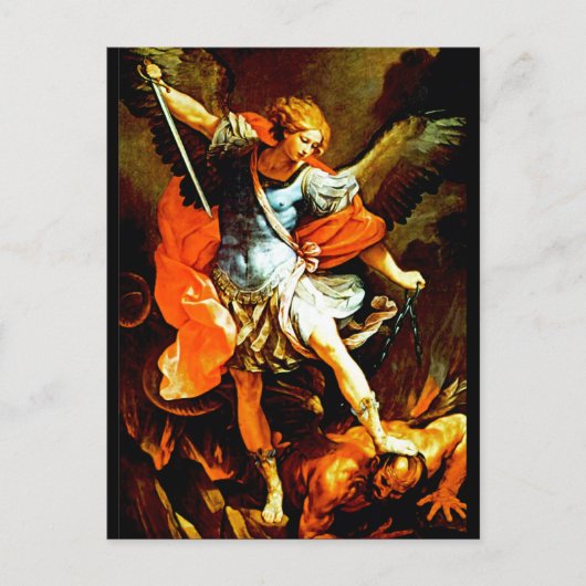 St Michael the Archangel Briefkaart (Voorkant)