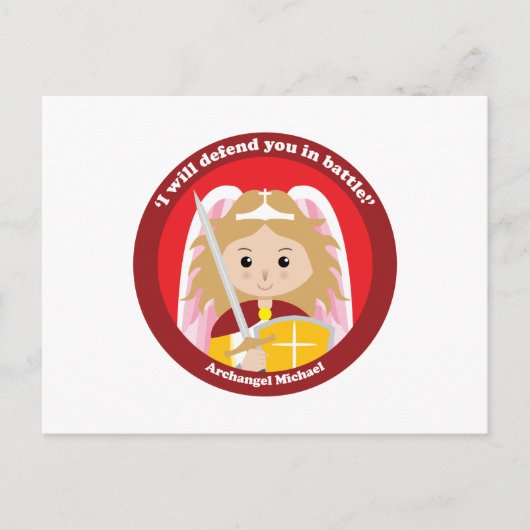St. Michael the Archangel Briefkaart (Voorkant)
