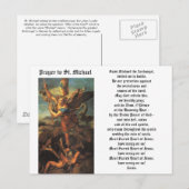 St. Michael the Archangel Briefkaart (Voorkant / Achterkant)