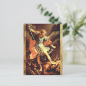 St. Michael the Archangel Briefkaart (Staand voorkant)