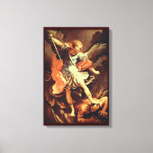 St. Michael the Archangel Canvas Afdruk (Voorkant)