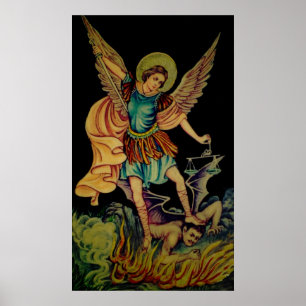St. Michael The ArchAngel Canvas Print