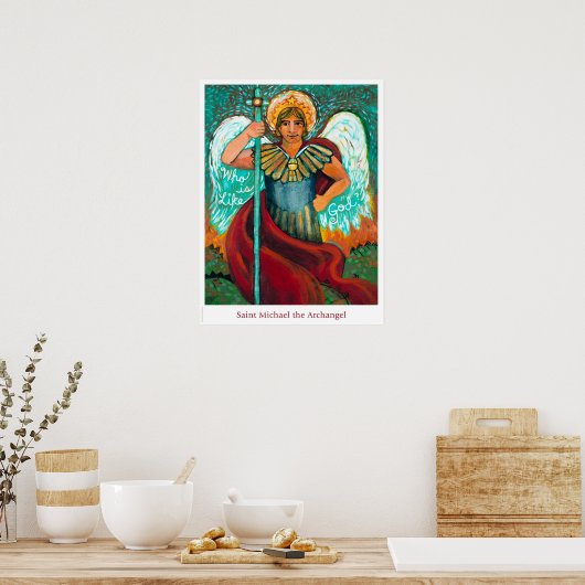St. Michael the Archangel Classroom poster (Keuken)