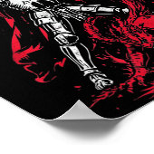 St Michael The Archangel Defeats Satan Catholic  Poster (Hoek)