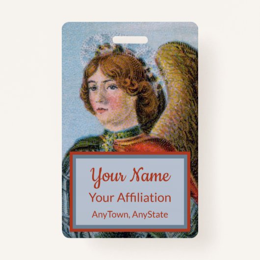 St. Michael the Archangel (detail; M 017) Badge (Voorkant)