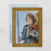 St. Michael the Archangel (detail; M 017) Briefkaart (Voorkant / Achterkant)