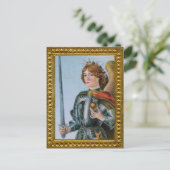 St. Michael the Archangel (detail; M 017) Briefkaart (Staand voorkant)