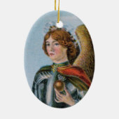 St. Michael the Archangel (detail; M 017) Keramisch Ornament (Achterkant)